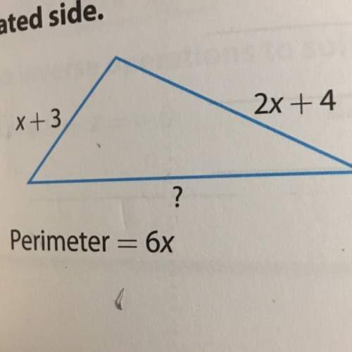 The perimeter of the figure is given. find the length of the indicated side.
