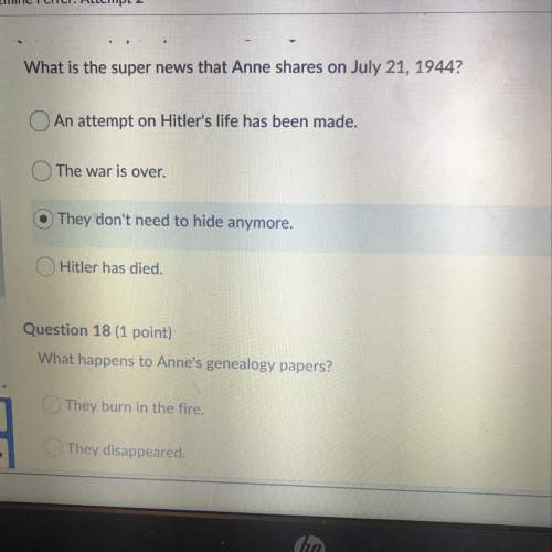 What is the super news that anne shares on july 21, 1944?  an attempt on hitler's life has bee