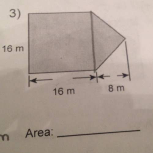 Some body can me to find the area and tell me how do you get the answer step by step