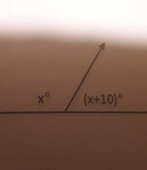 What does x equal, i'm struggling with this?