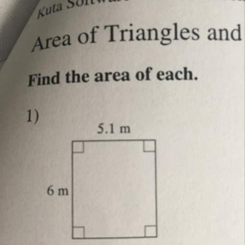 Area of triangles and quadrilaterals