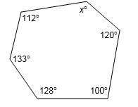 What is the value of x?  enter your answer in the box. °