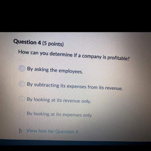 How can you determine if a company is profitable