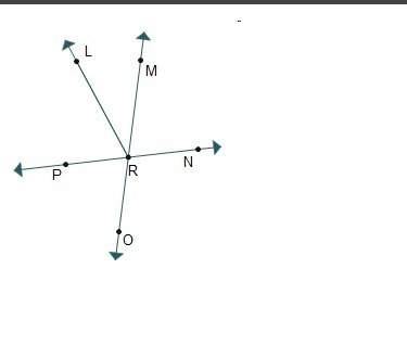 Which angles form a linear pair?  - prl and lrm - orp and mrn - mrn and nro&lt;