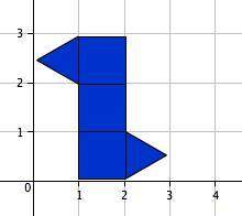 Picture below consider the net of a triangular prism where each unit on the coordinate plane represe