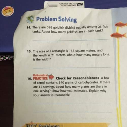 On these three problems. these are long division