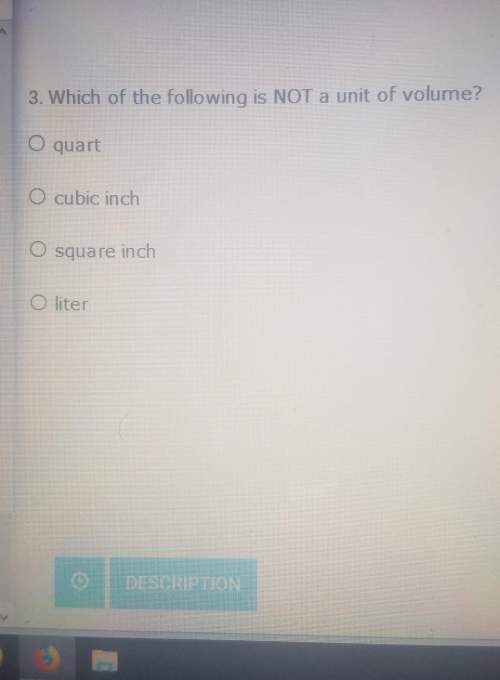 Which of the following is not a unit of volume