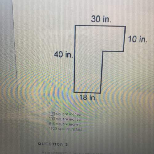 What is the area of this figure for