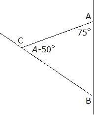 Determine the measure of each exterior angle. the measure of angle a is