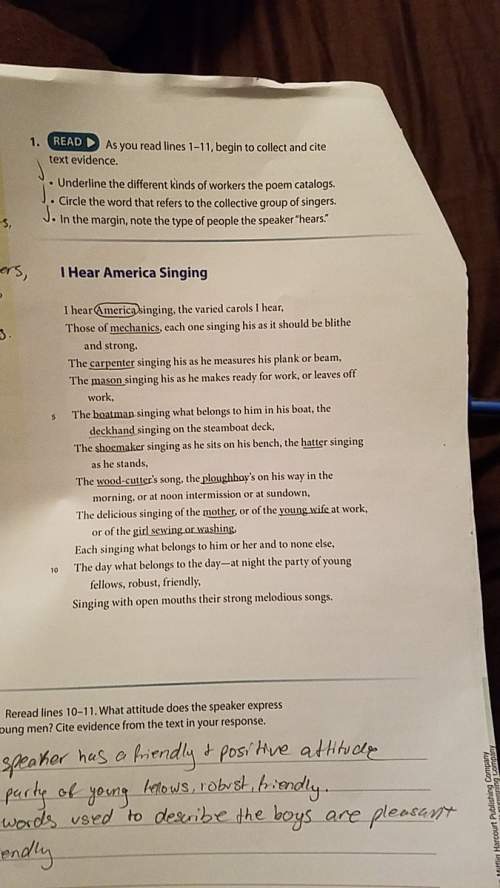 What is the theme of the poem i hear america singing? -what is the author revealing about america?&lt;