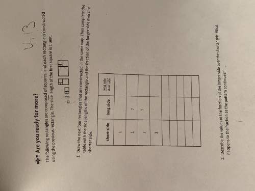 Ineed assistance with “ are you ready for more “math problems. open up resources grade 6 unit 4 less