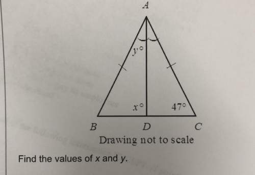 What is value of x and y explain