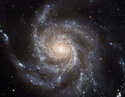 What type of galaxy is shown?  barred elliptical irregular spiral