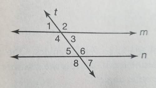 Which pair of angles are supplementary?  group of answer choices (a angles 2