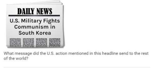 What message did the u.s. action mentioned in this headline send to the rest of world?