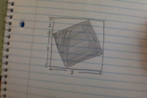 Can someone me with this? (20 points)  the shaded square is inscribed in the larger s
