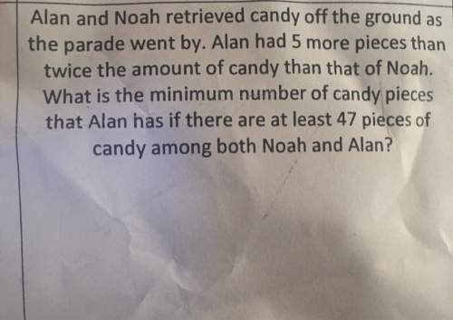 What is the minimum number of candy pieces that alan has if there are at least 47 pieces of candy am