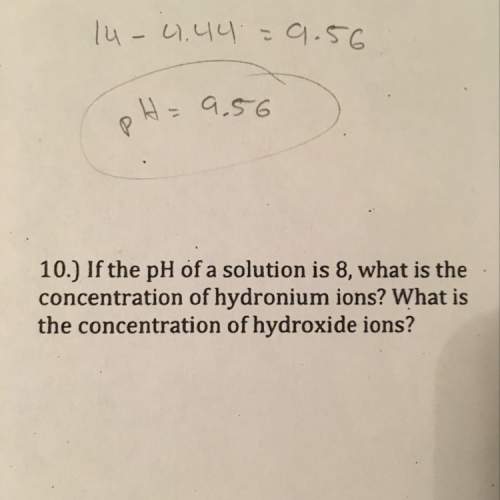 What is the concentration of hydronium ions and hydroxide ions