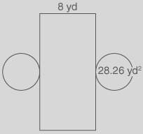 Find the volume of the following cylinder using its net. a. 36.26 yd 3 b. 64.52 yd