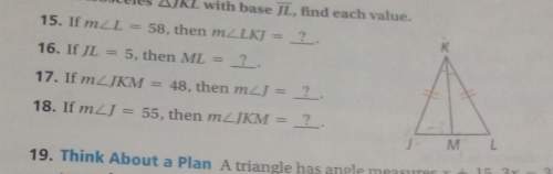 If m angle j=55 and m angle jkm =?