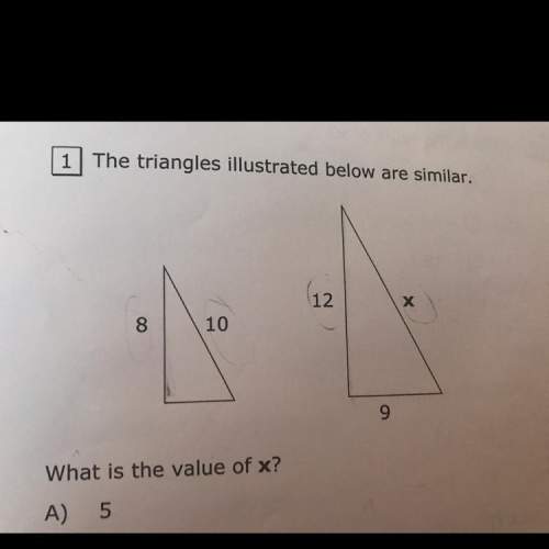 What is the value of x?  does anyone know what the hell to do?