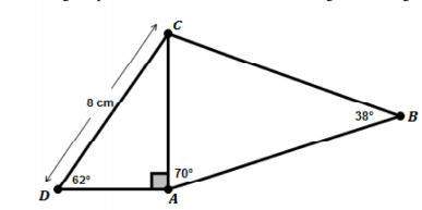 Using the provided measures determine the measure of angle acb.  75 degrees