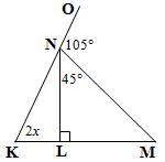 Find the value of x in each case. give reasons to justify your solutions! n ∈ ko