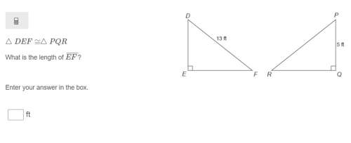 What is the length of line ef?  (see attachment )