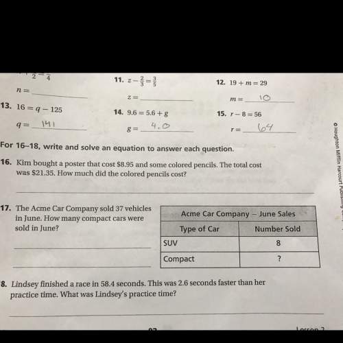Can someone answer #16-18? need asap!