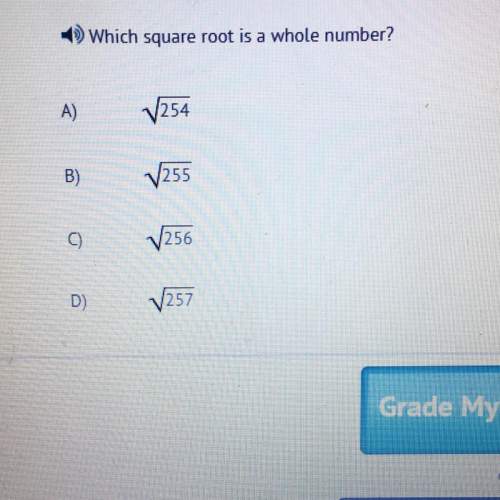 Math 10) which square root is a whole number?
