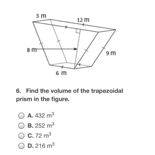 Find the volume of the trapezoidal prism in the figure.
