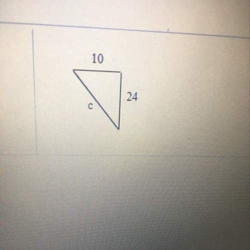 Using pythagorean theorem what is the square root of the third side ?