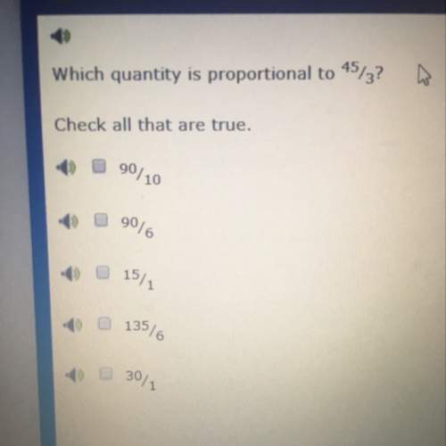 Which quantity is proportional to 45/3