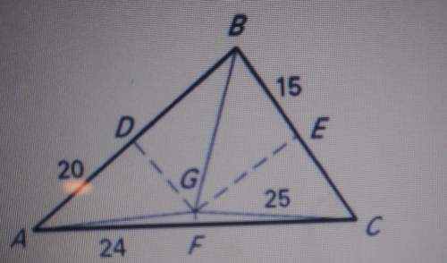 In abc, point g is the circumcenter of the of the triangle. what is the measure of ec?