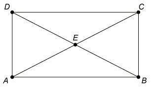 In rectangle abcd, ae = 3x-1 and de = 5x-7  what is the length of each diago
