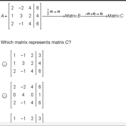 Matrix c is a transformation of matrix b, and matrix b is a transformation of matrix a, as shown bel