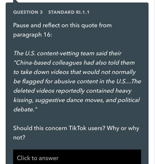 Should this concern tik tok users ? why or why not ?
