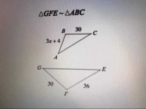 The triangle in the image are similar. solve for x. a. 7 b. 6 c. 10 d.