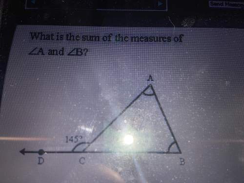 Hello i was wondering what is the sum of the measures of