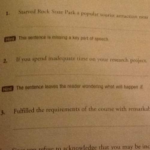 Ineed with number 2 it says if you spend inadequate time on your research project and the hint says