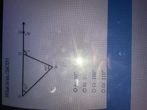 Hello i was wondering what is the measurements of of angle bcd or what is the m