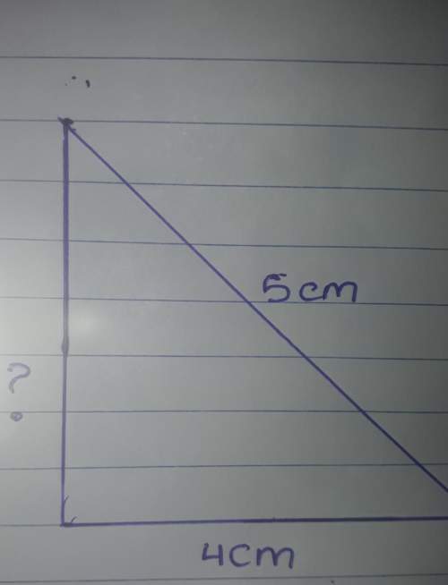 Find the height using the pythagorean theorem