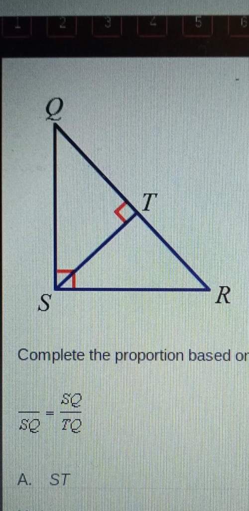 Analyze the diagram below and complete the instructions that follow. completethe proportion ba