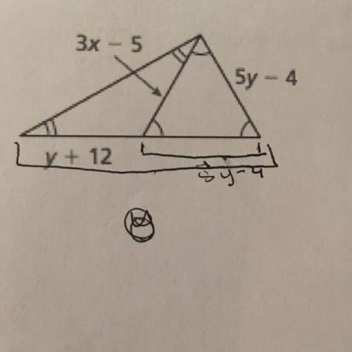 Geometry hw, i need to find the x and y values