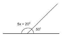 The angles above are supplementary. what is the value of x? 144&lt;