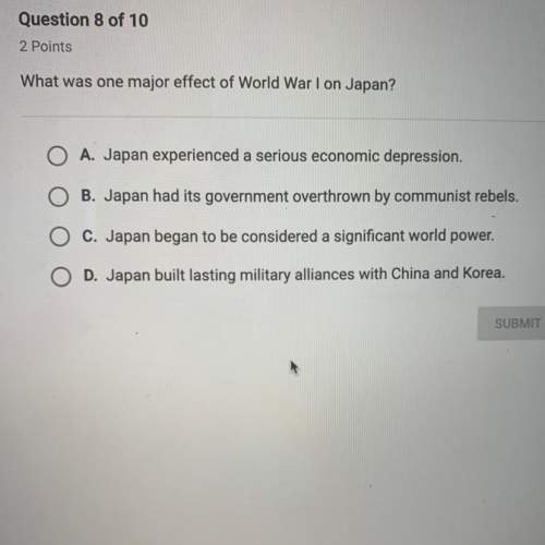 What was one major effect of world war i on japan