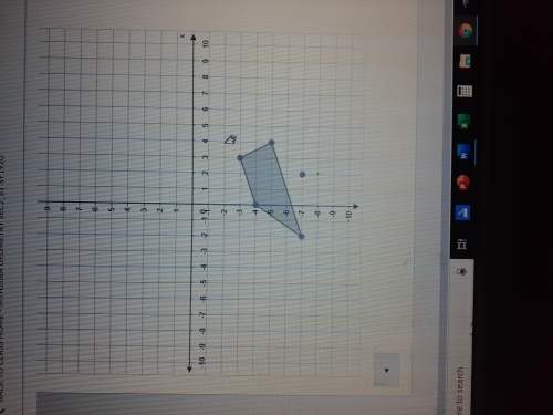 Graph the image of the figure after a dilation with a scale factor of 3 centered at (2,-7). use the