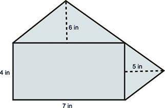 Marcus loves baseball and wants to create a home plate for his house. marcus needs to calculate the