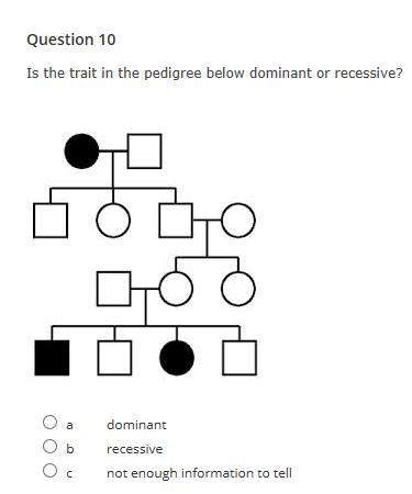 Answer correctly 50  50  3. a pedigree can be used to  a. determine whether