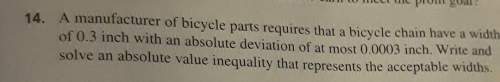 Can someone me with this? what as absolute deviation?